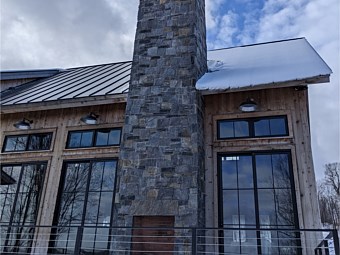 Black river mica sq rct - chimney